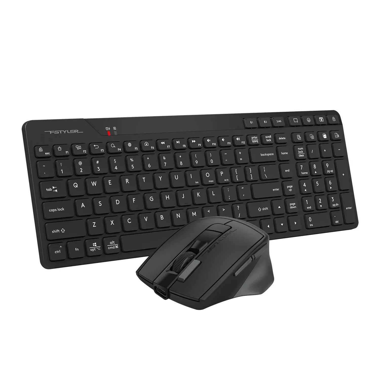 A4Tech Fstyler FB2800C Air 2 Wireless & Bluetooth Combo - Image 3