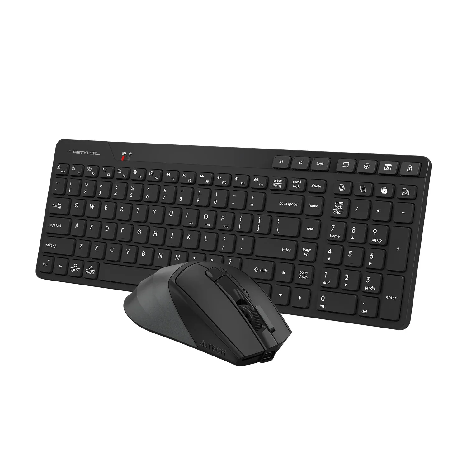A4Tech Fstyler FB2800C Air 2 Wireless & Bluetooth Combo - Image 4