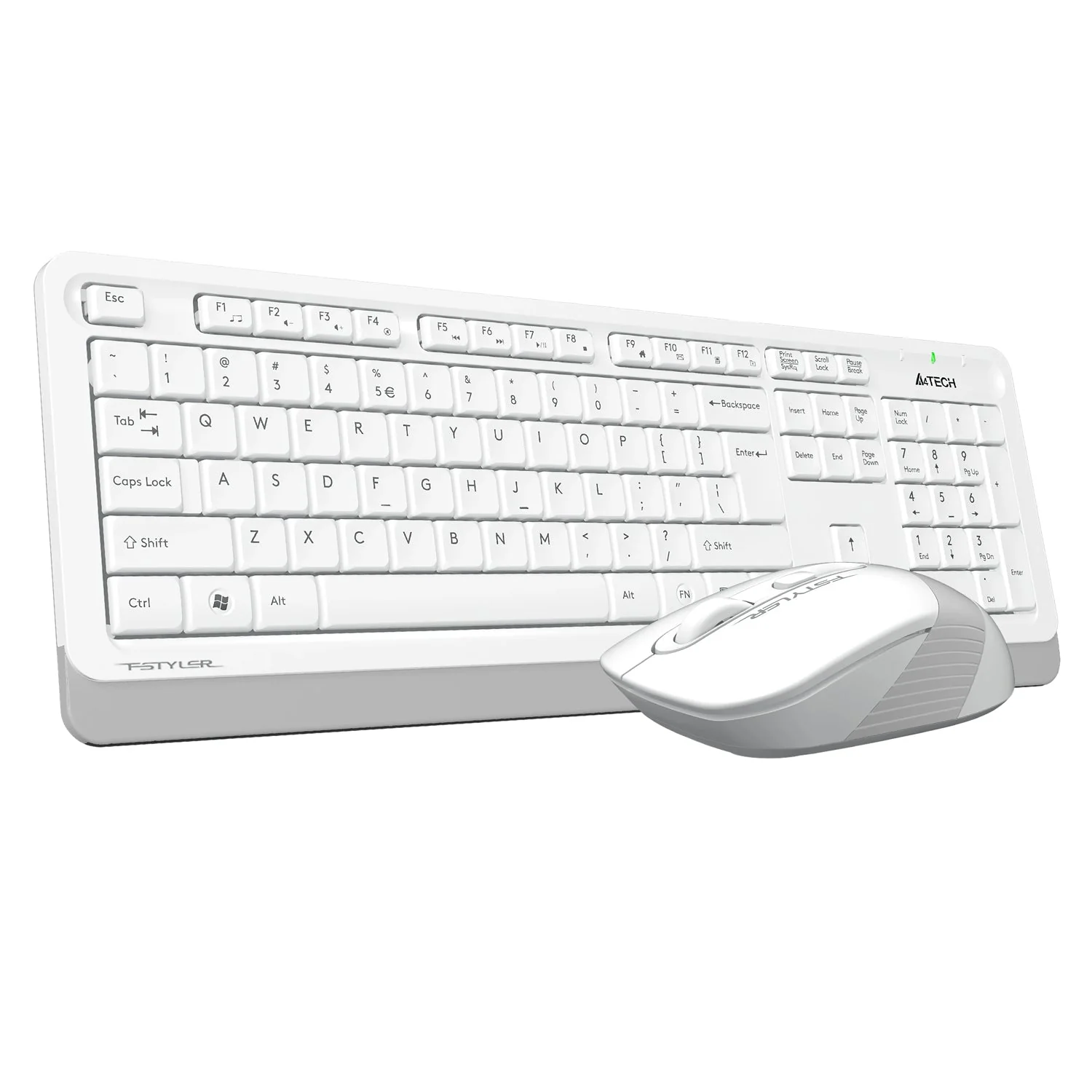 A4Tech FSTYLER FG1010S Wireless Keyboard Set - Image 2