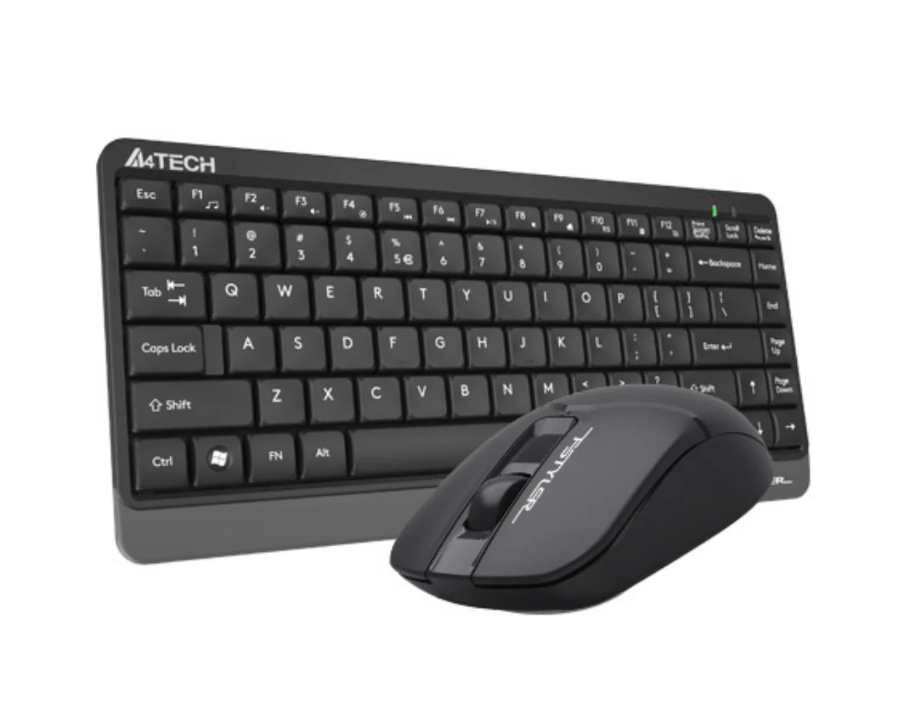 A4Tech FSTYLER FG1112S Wireless Keyboard Mouse Set Black - Image 3