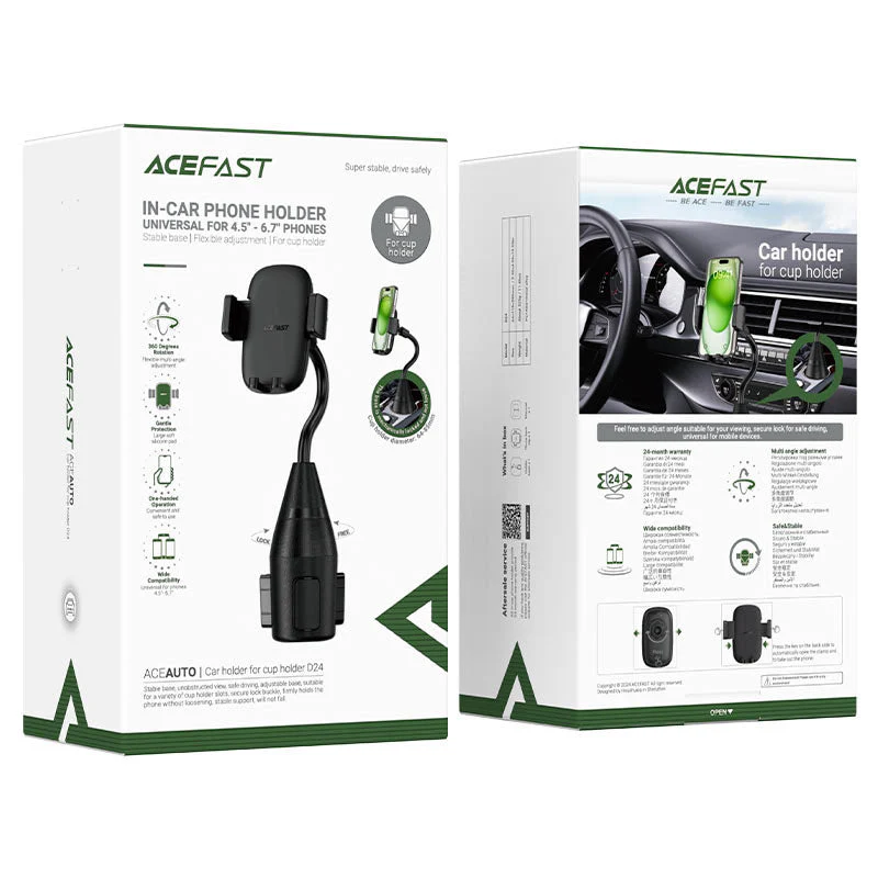 Acefast Phone Car Cup Holder D24 - Image 5
