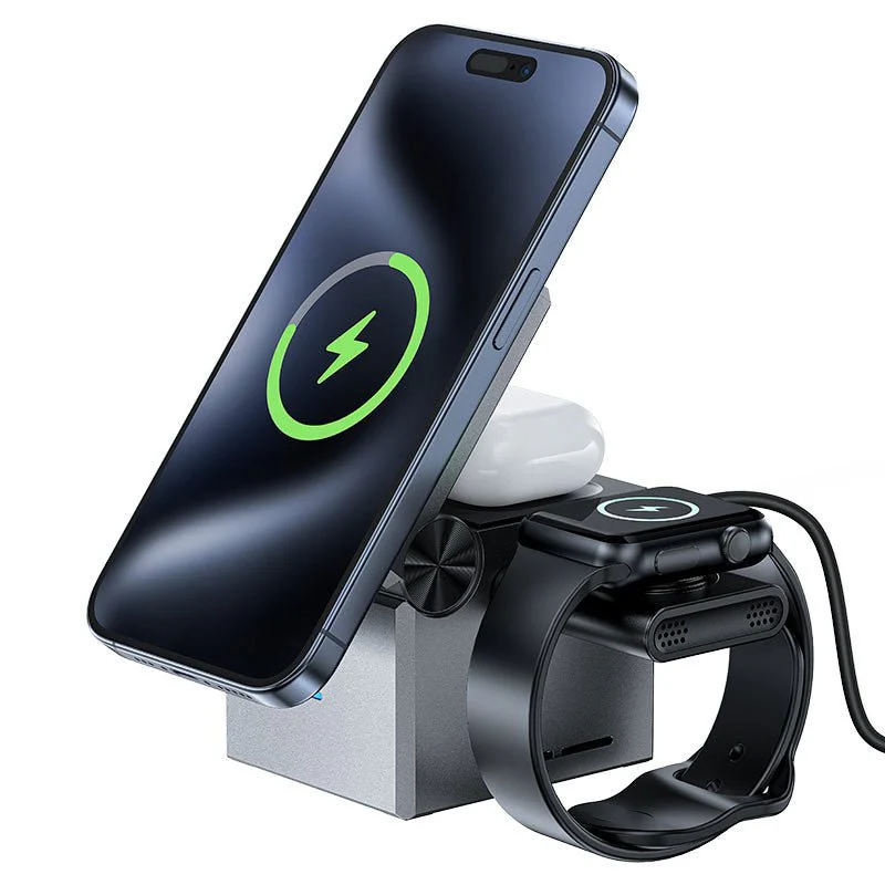 Acefast Rubik's Cube 3 in 1 Wireless Charging Station E18 - Image 3