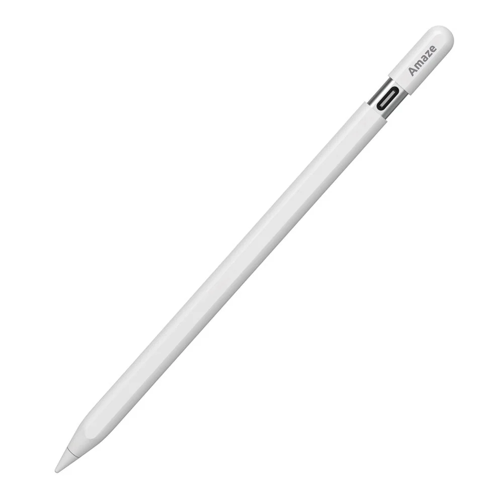 Amaze A275 Pro Active Stylus Pen for iPads Dual Charging Version White