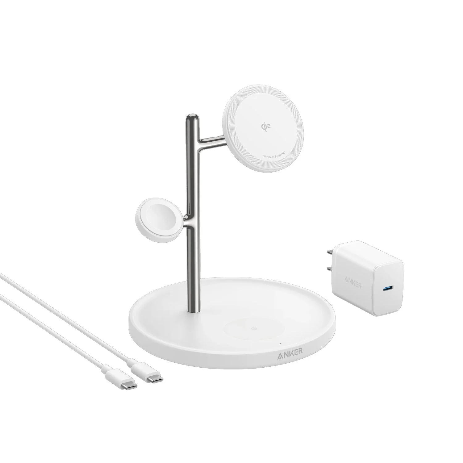 Anker MagGo 3 in 1 Wireless Charging Station qi2 15W