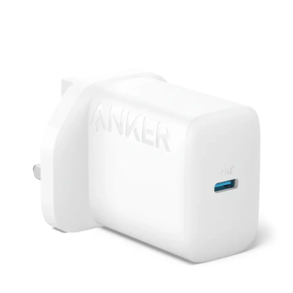 Anker Type C Wall Charger 20W 3 Pin White