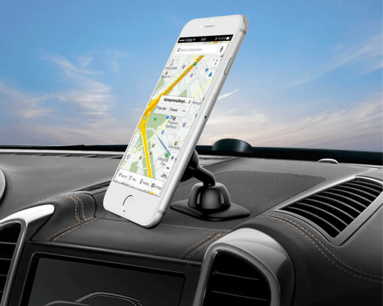 Aukey Navigation Wind 1 Magnetic Phone Mount Stand - Image 4