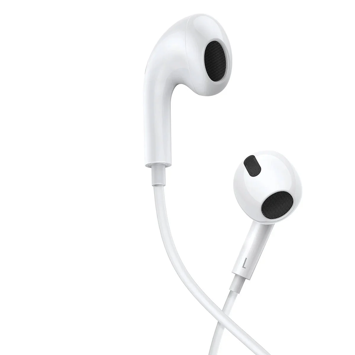 Baseus Encok Wired Earphones H17 White - Image 3