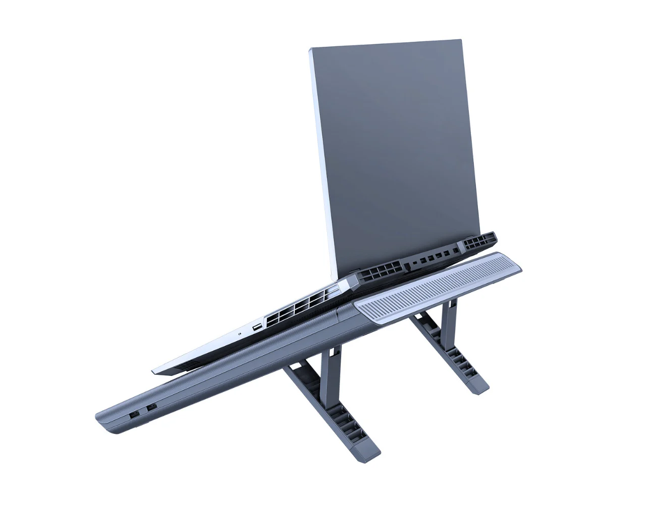 Baseus ThermoCool Laptop Cooler Stand with Turbo Fan Gray - Image 2