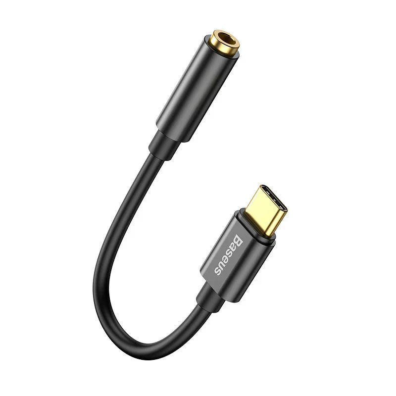 Baseus Type C Male to 3.5mm Female Adapter L54 Black