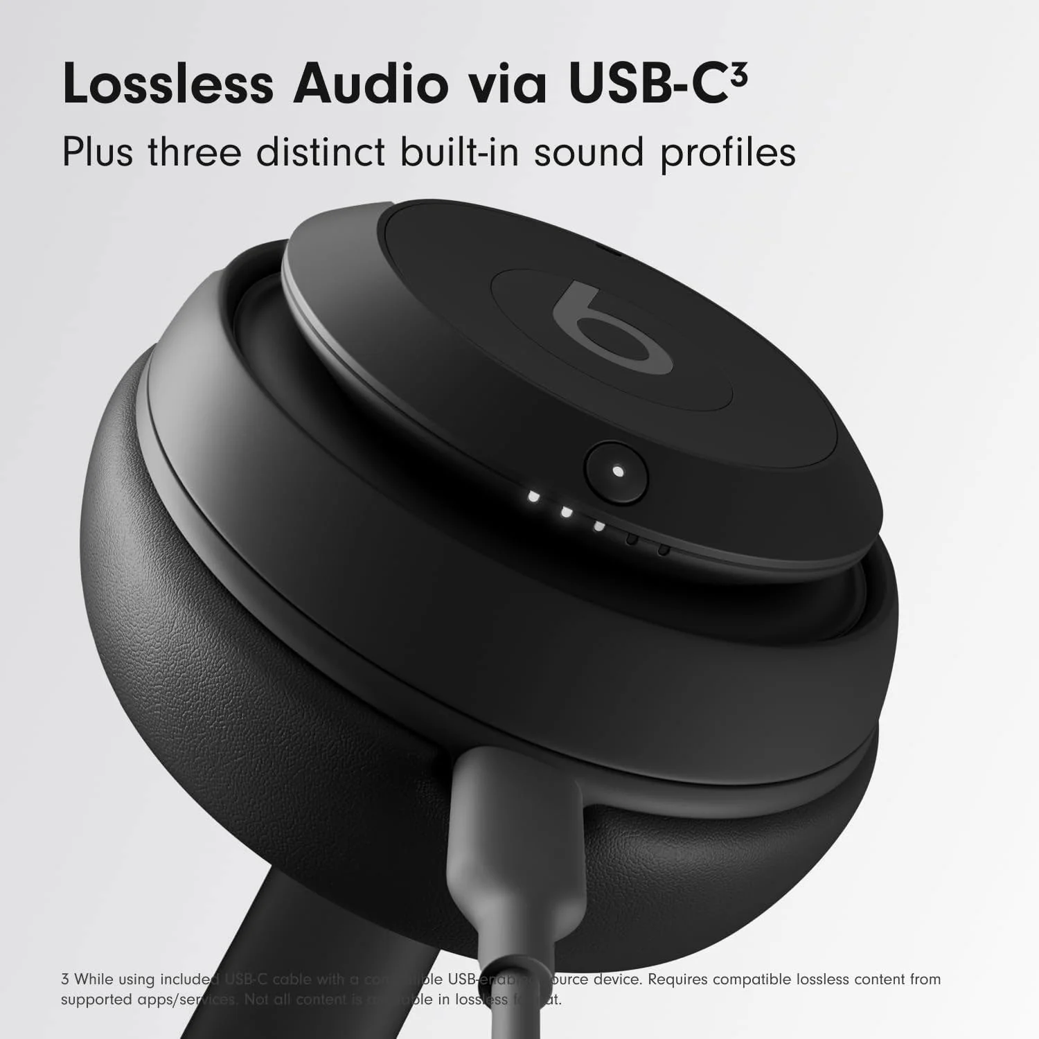 Beats Studio Pro Wireless Headphones Black - Image 3
