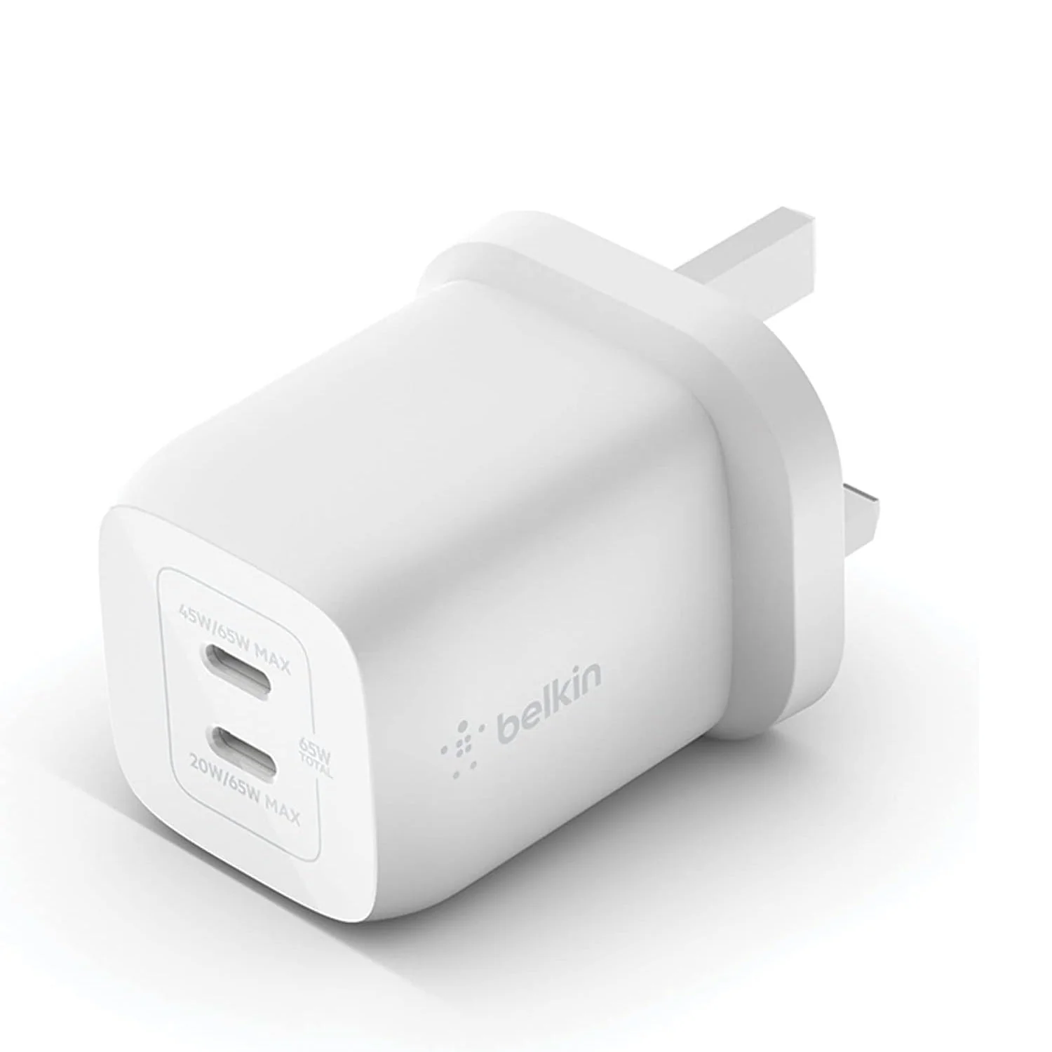 Belkin Boost Charge Pro Dual Type C Wall Charger 65W - Image 2