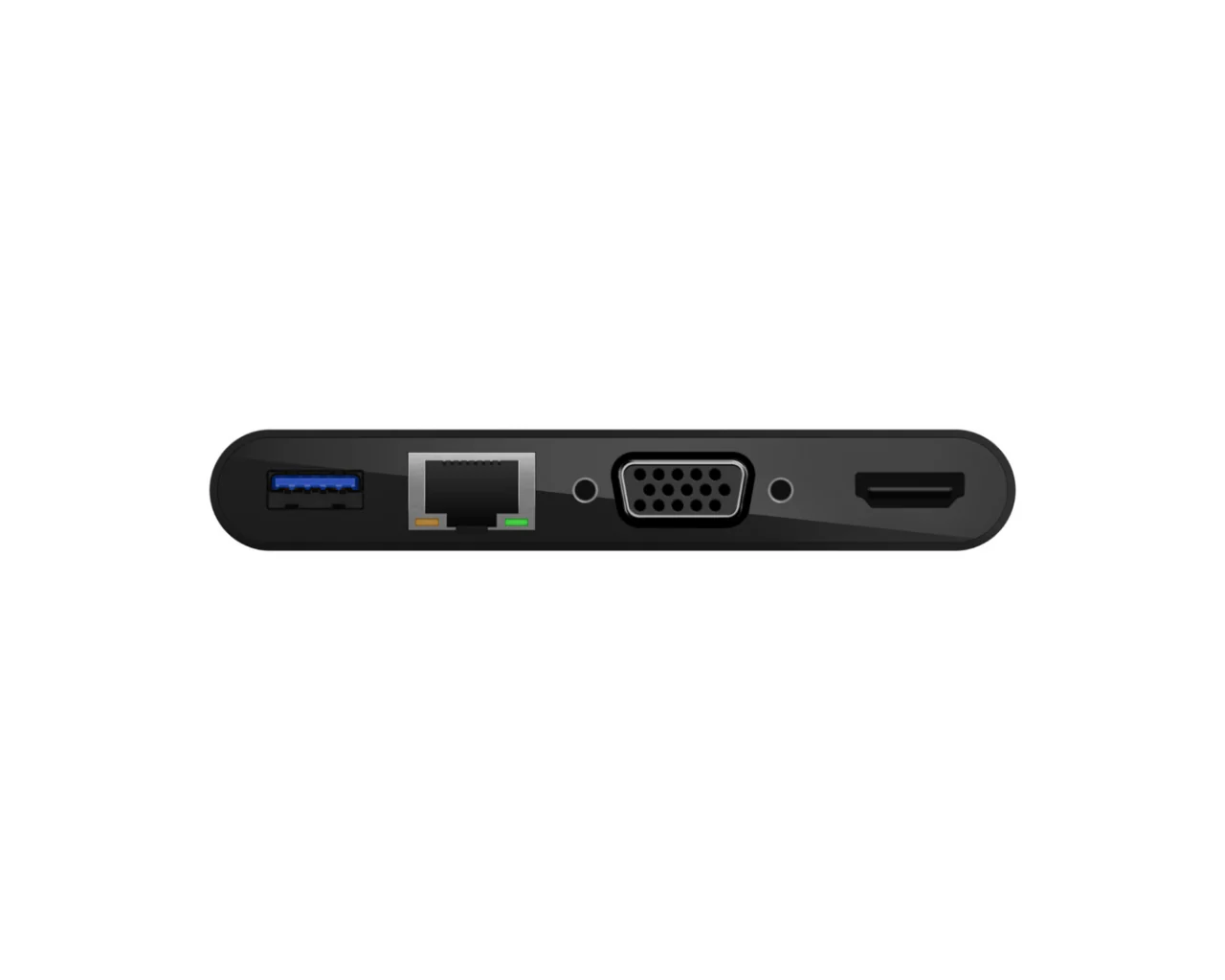 Belkin USB-C Multimedia Adapter (USB-C Hub w/VGA, 4K HDMI, USB 3.0, Ethernet Ports) - Image 3