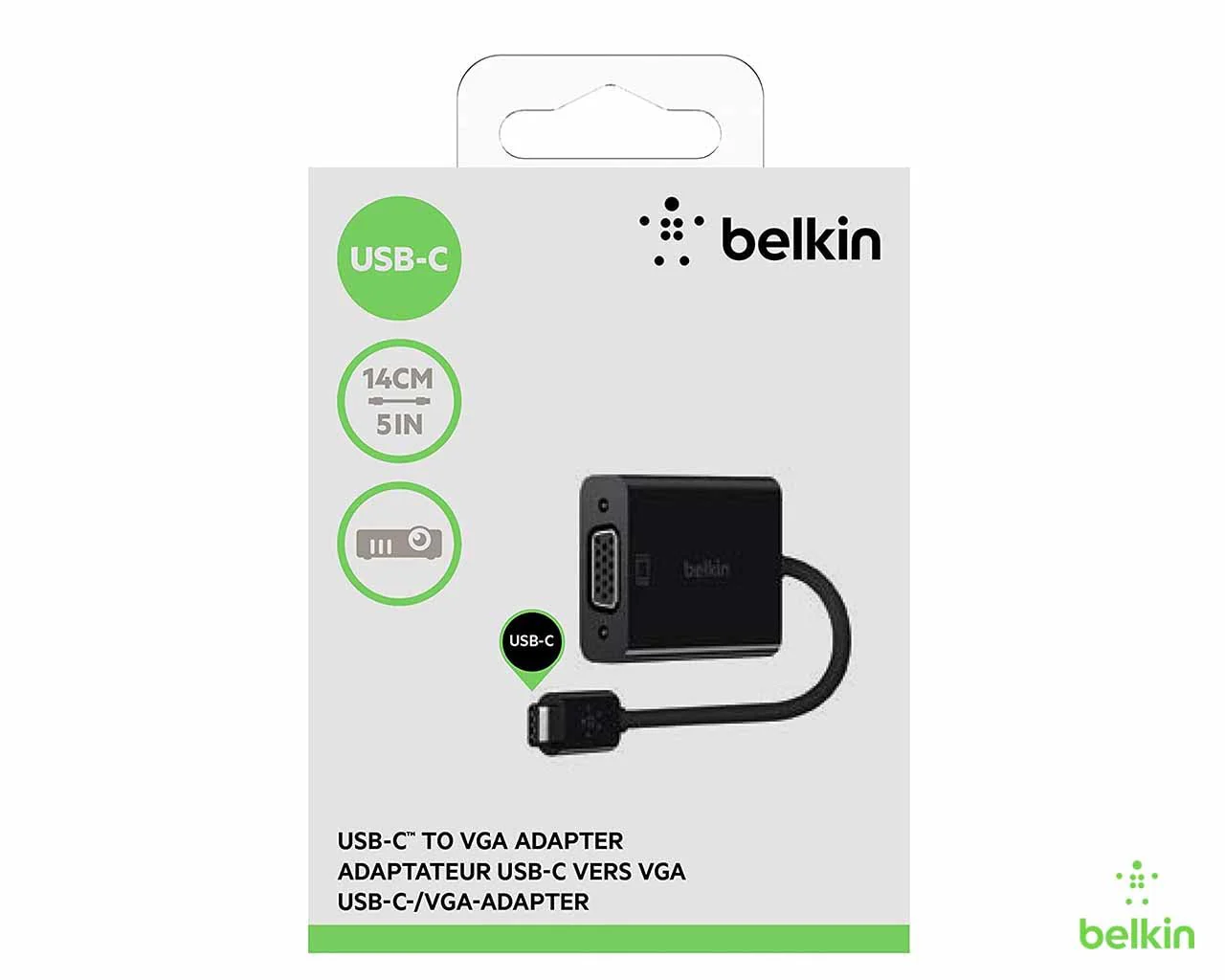 Belkin USB-C to VGA Adapter ( Type C ) - Image 4