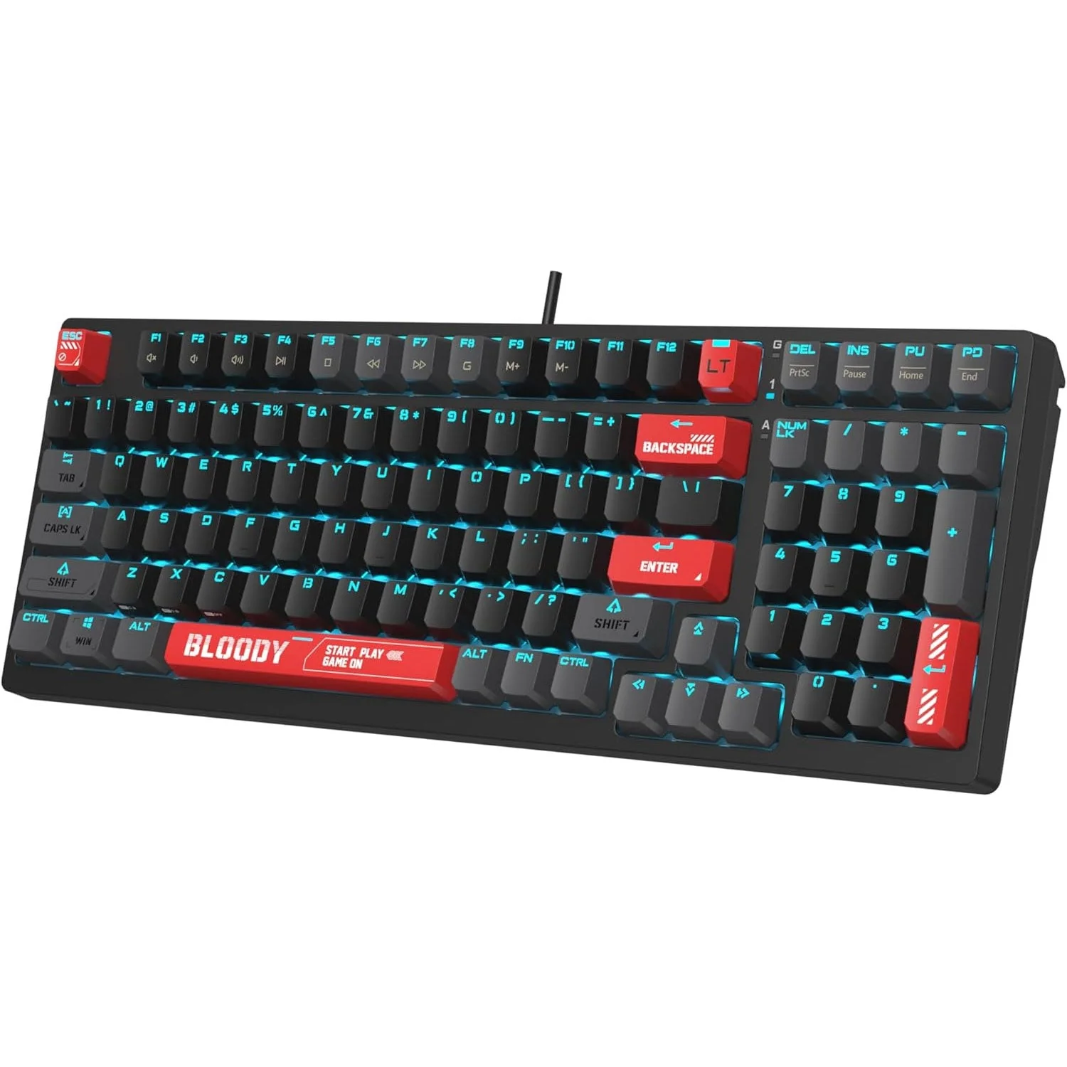 Bloody AT98 Optical Switch Gaming Keyboard - Image 2