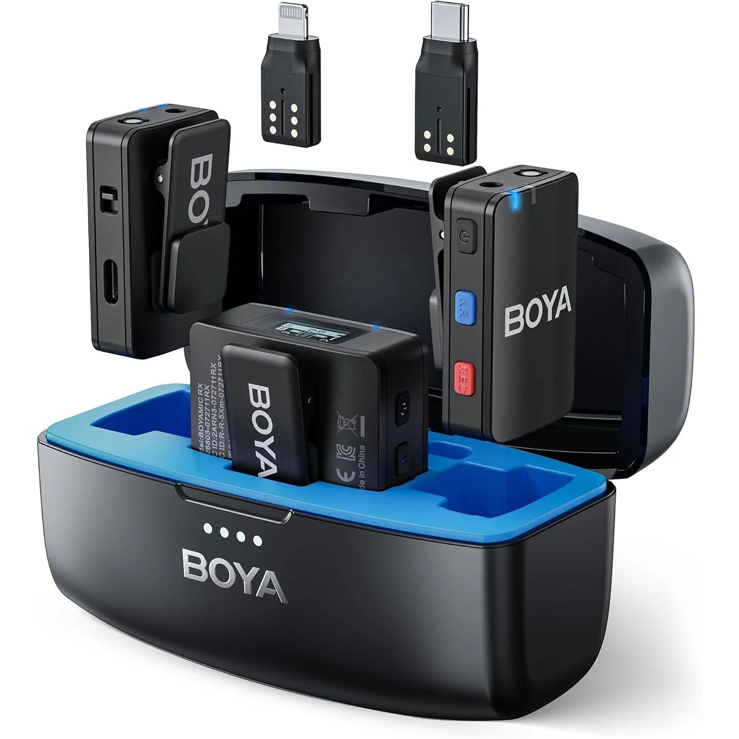 Boya 3 in 1 Wireless Microphone BOYAMIC with Onboard Recording - Image 2