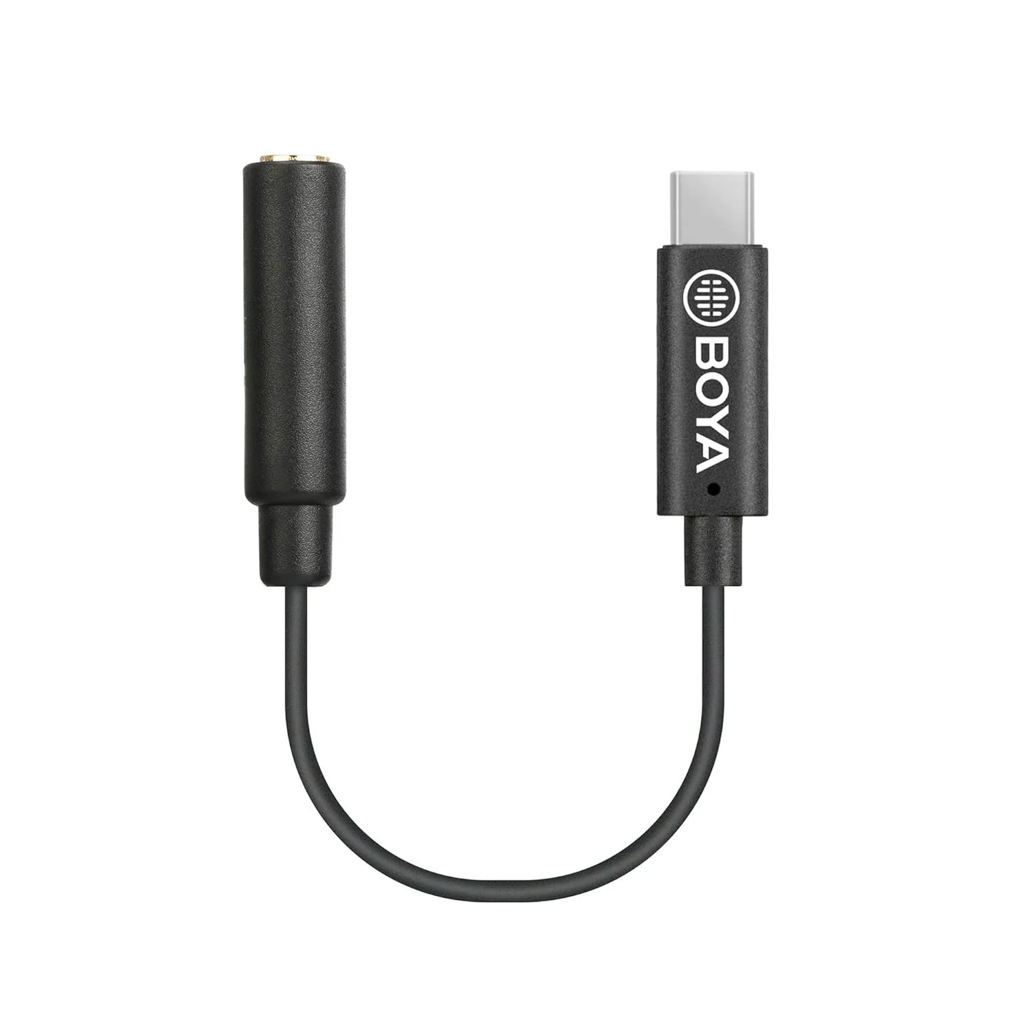 Boya BY-K9 3.5mm TRRS (Female) to Type C (Male) Audio Adapter