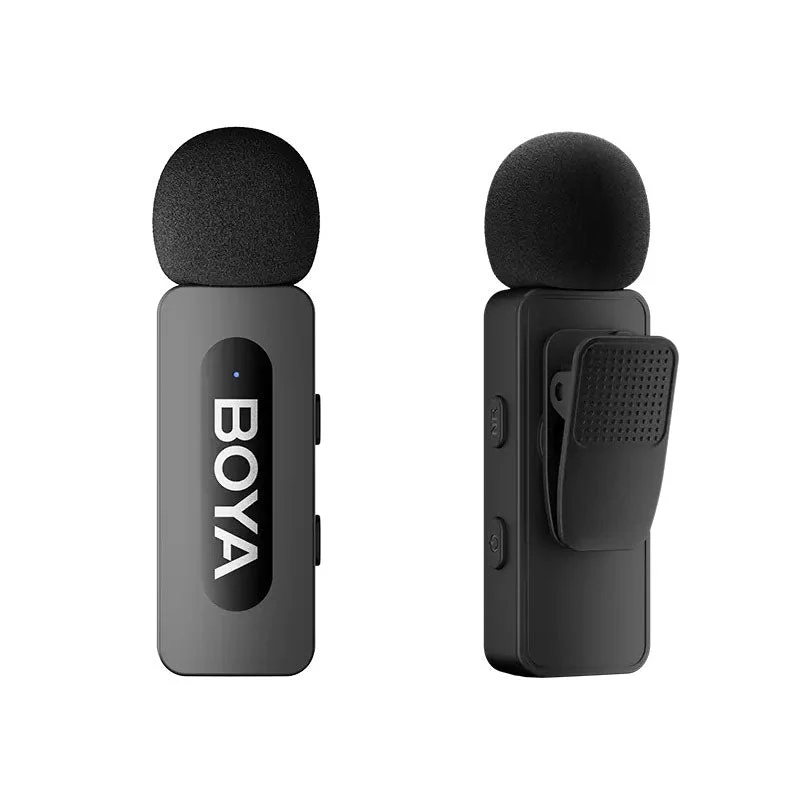Boya BY-V3 Combo Dual Wireless Microphones Type C & Lightning - Image 2