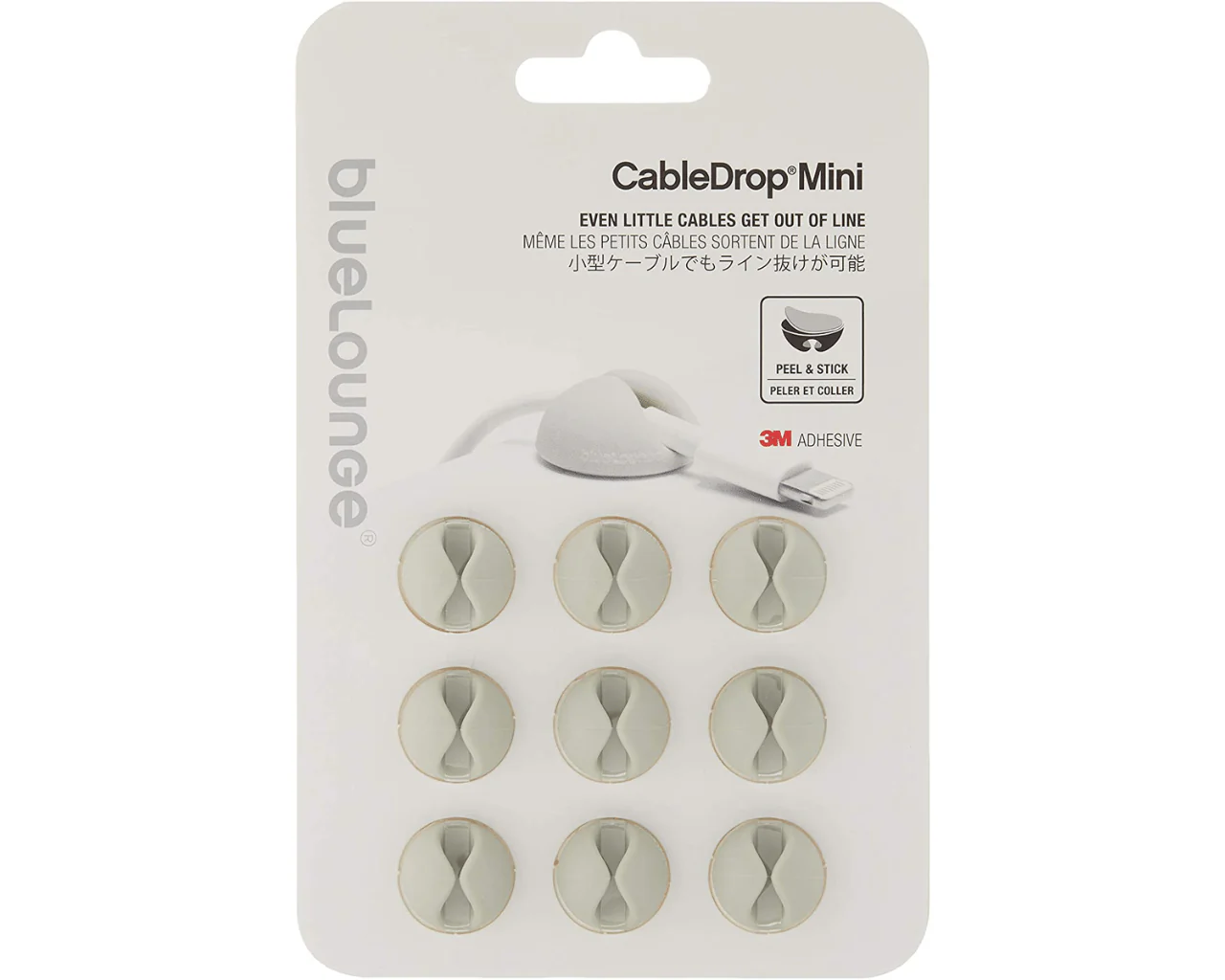 CableDrop 6 X Multi Purpose Cable Clips - Image 4