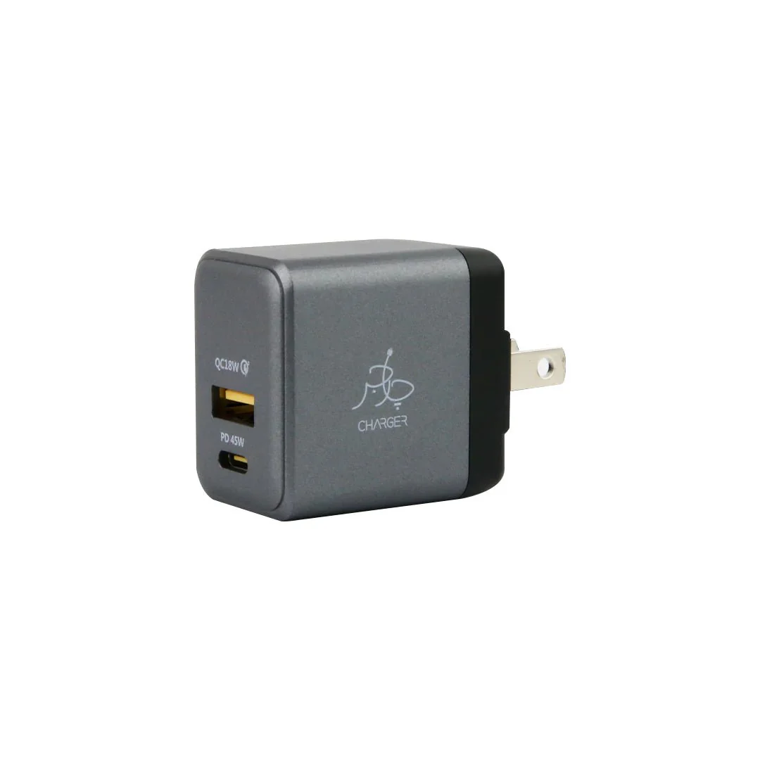 Charger GaNERGY Dual Port Wall GaN Wall Charger 45W