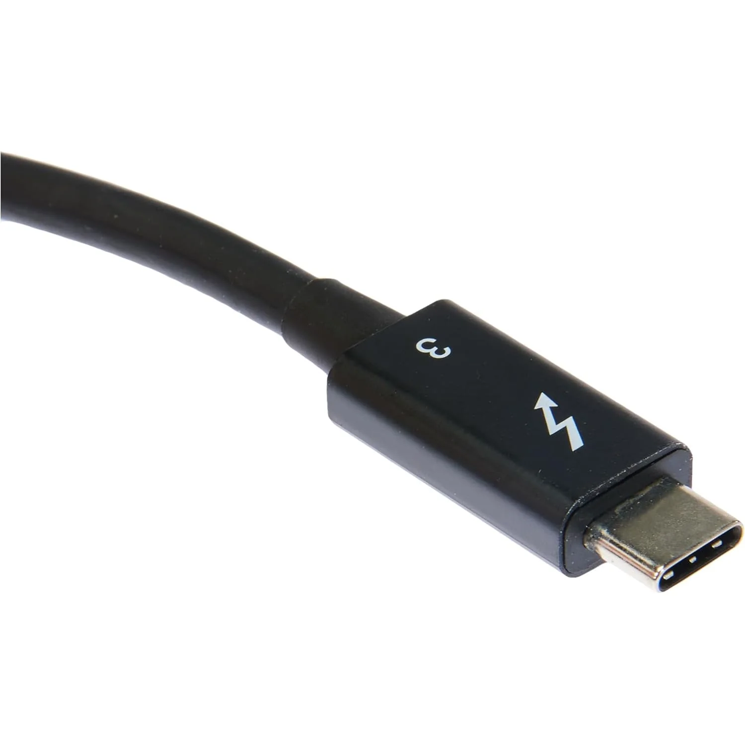 ThunderBolt 3 Cable 0.7M Black - Image 3