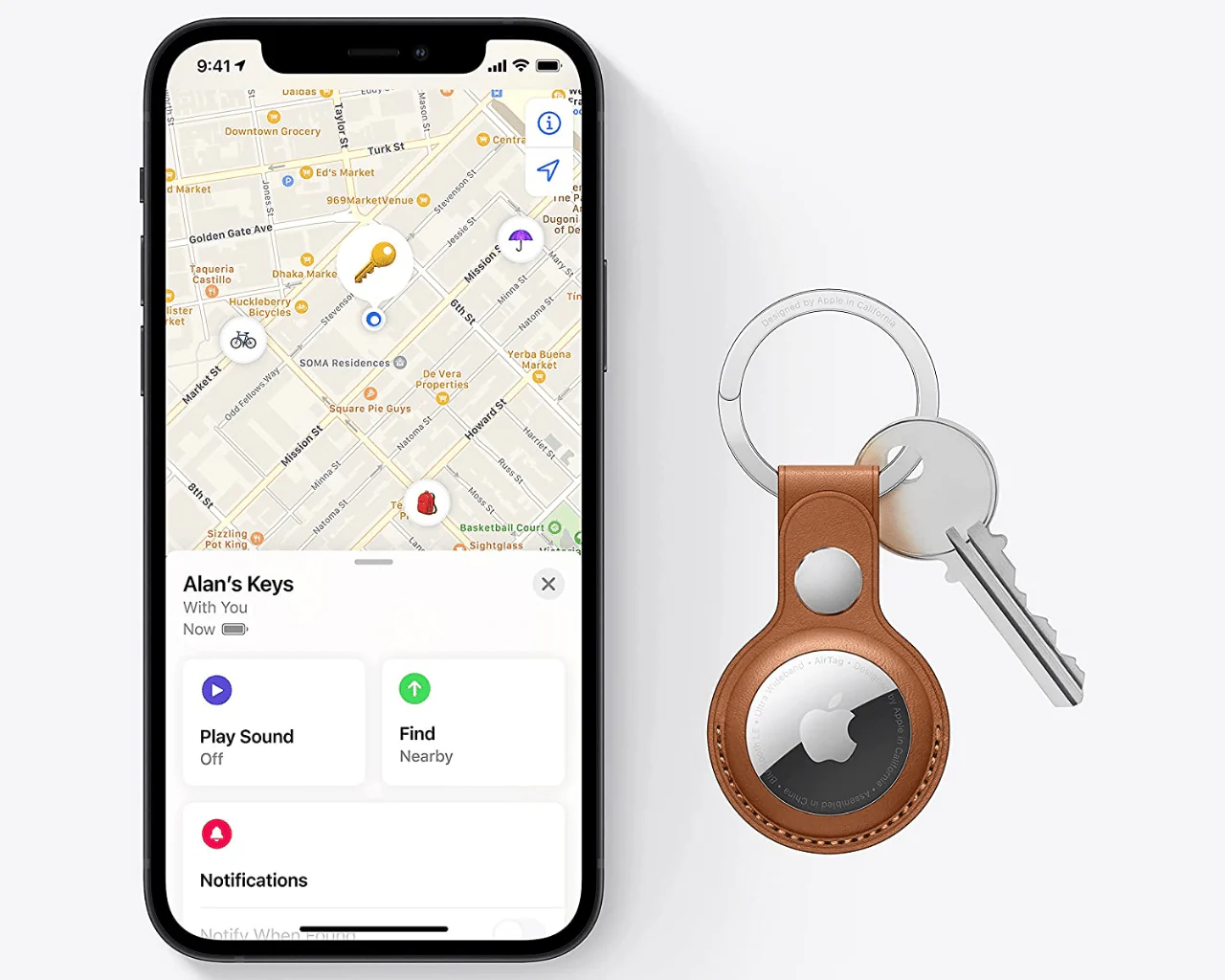 Apple AirTag 4 Pack A2187 - Image 3