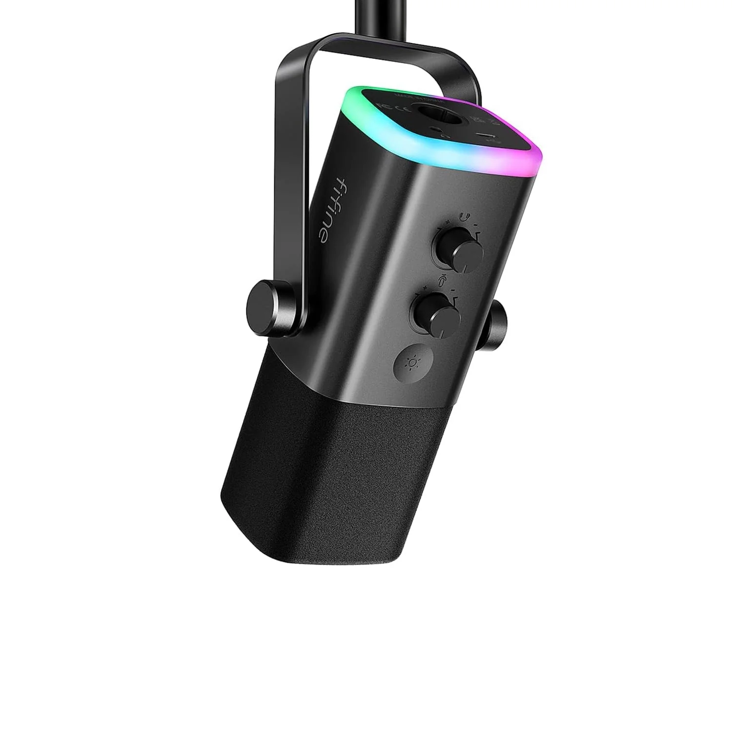 Fifine AM8 Streaming Microphones Black - Image 2