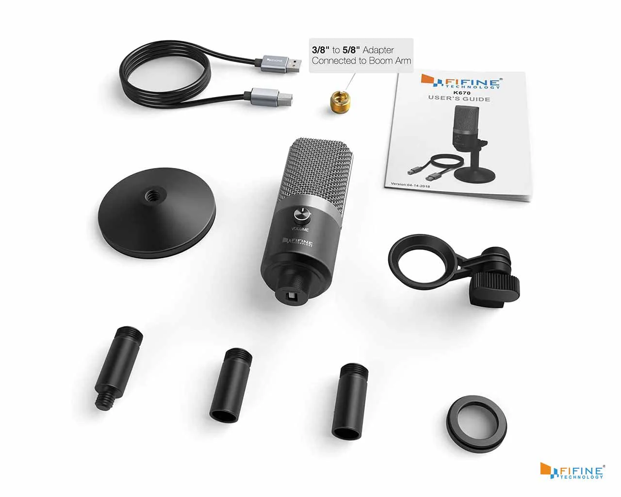 Fifine K670 USB Microphone - Image 3