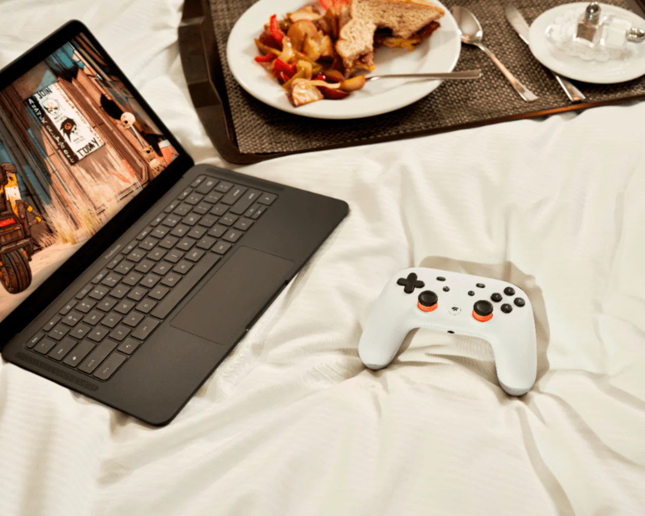 Google Stadia Premiere Edition Controller + Chromecast Ultra - Image 4