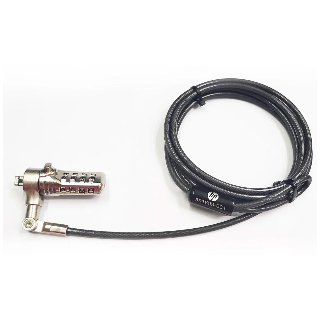 HP 591699-001 Combination Type Notebook Lock K-Slot 7 mm 1.8M