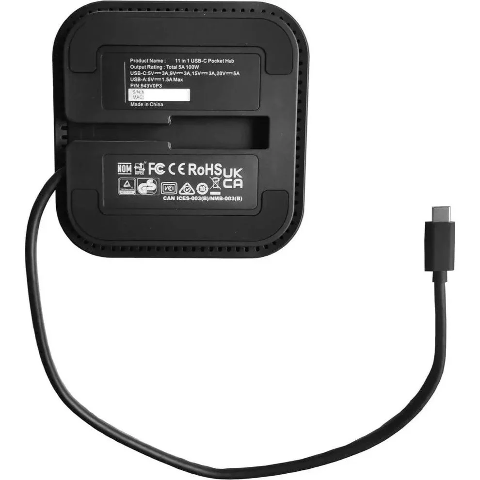 HP USB-C 11 in 1 Pocket Dock with Power Delivery 3.0 - Image 2