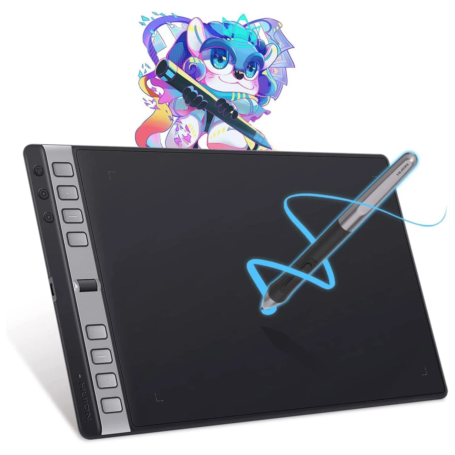 Huion Inspiroy 2L H1061P Creative Pen Tablet 10.5 X 6.56 inch - Image 2