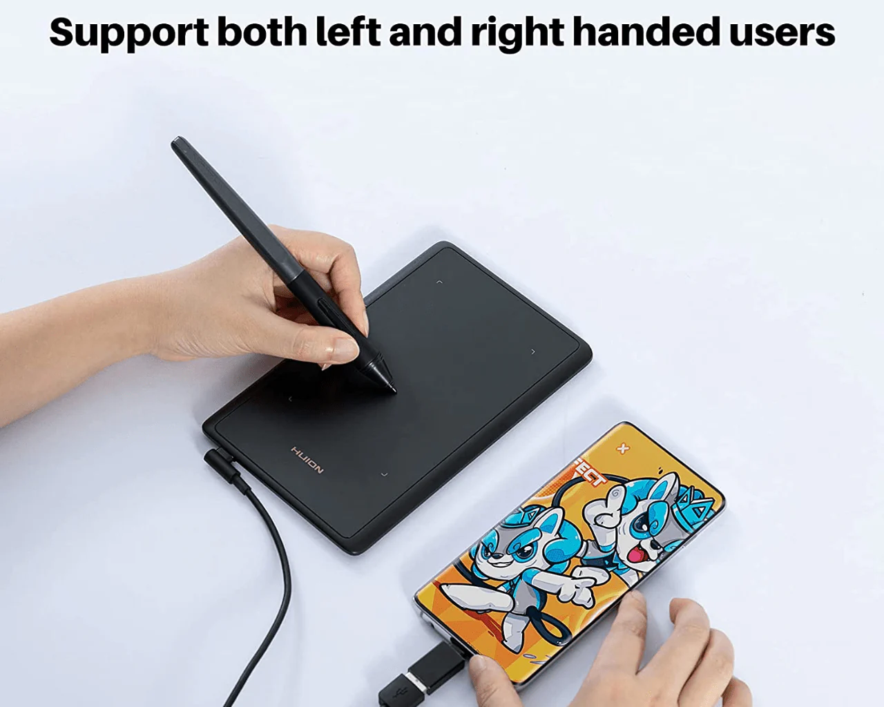 Huion Inspiroy H420X Graphic Tablet 4.17 X 2.6 inch - Image 6
