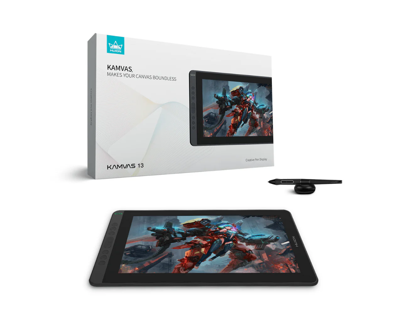 Huion Kamvas 13 Graphics Drawing Monitor with Full Lamination Screen - Image 6