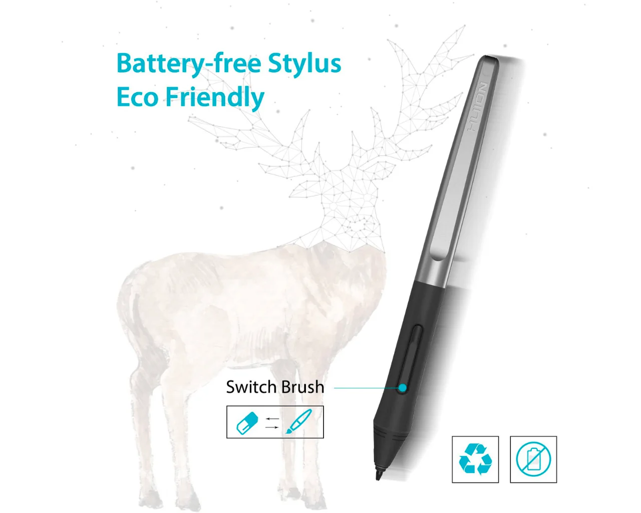 Huion PW 100 Pen for Huion Graphics Tablet - Image 4