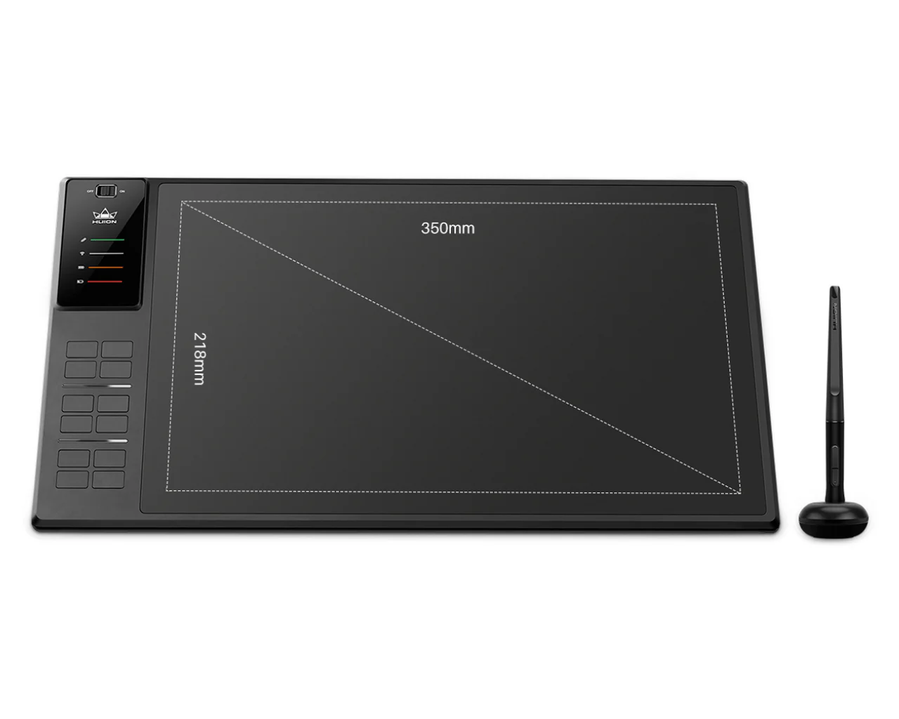 HUION WH1409V2 Wireless Graphic Tablet 13.7 X 8.5 inch