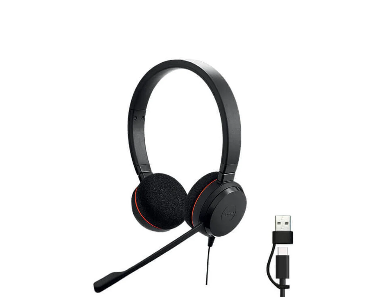 Jabra Evolve 20 Stereo Headset - Image 5