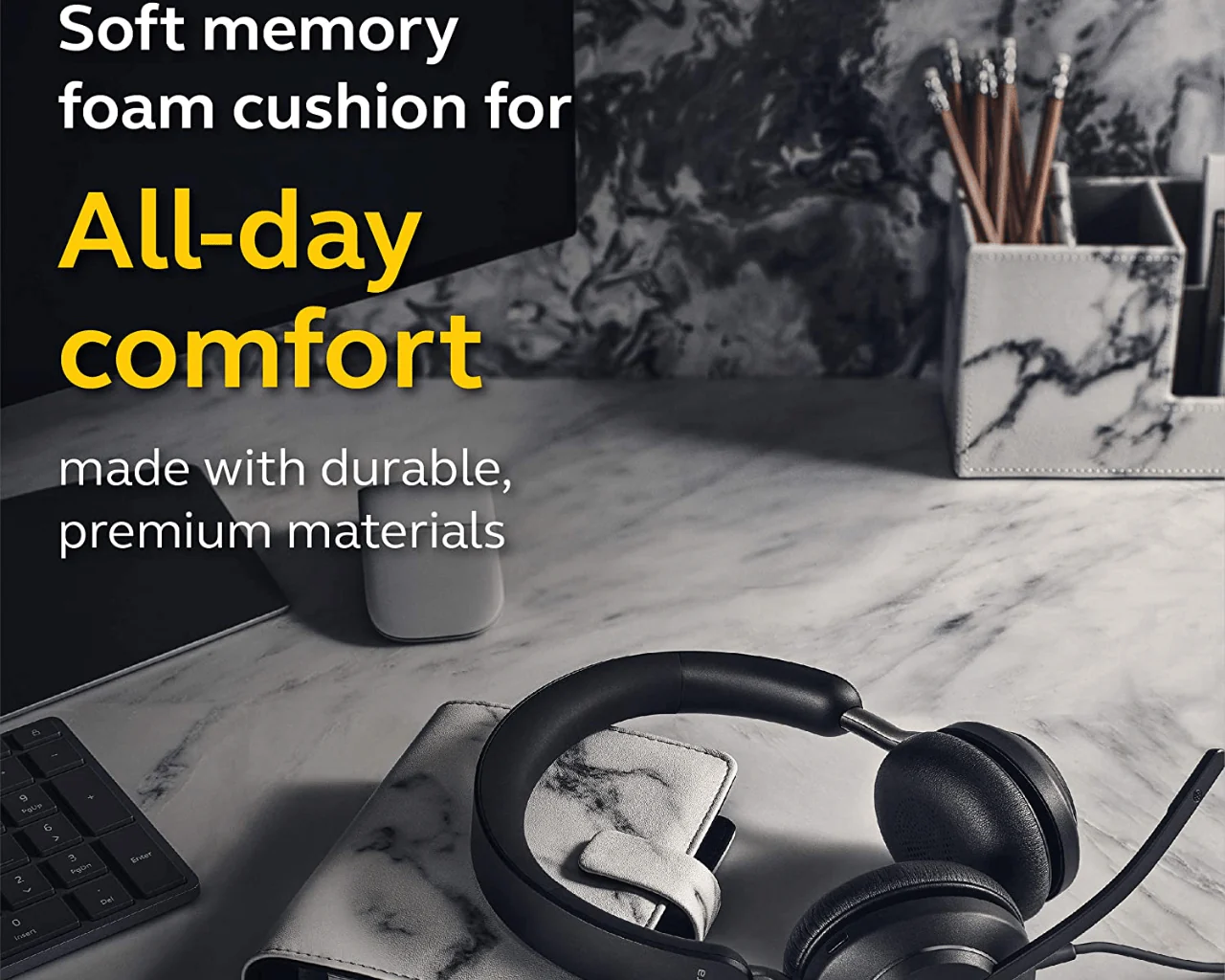 Jabra Evolve2 40 Stereo USB Headphones - Image 3