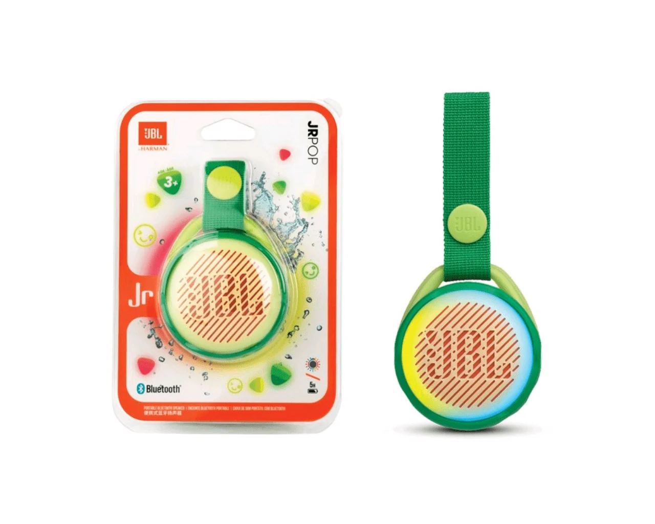 JBL JR Pop Bluetooth Speakers Green - Image 3