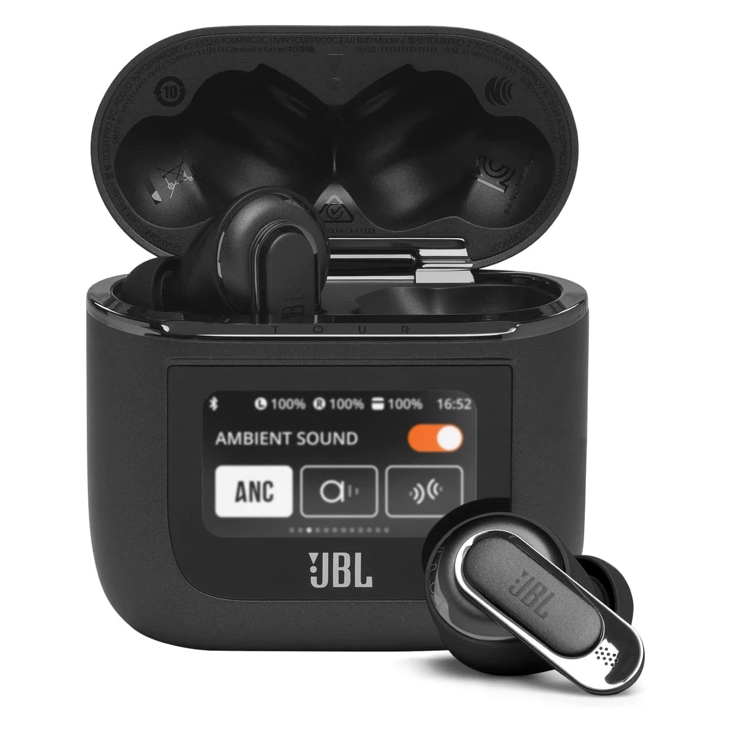 JBL Tour Pro 2 Bluetooth Buds Black - Image 3