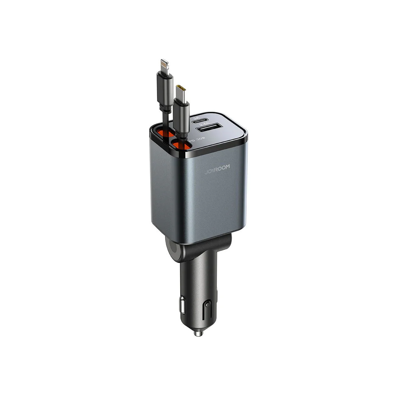 Joyroom 4 in 1 Retractable Car Charger 50W - Image 2