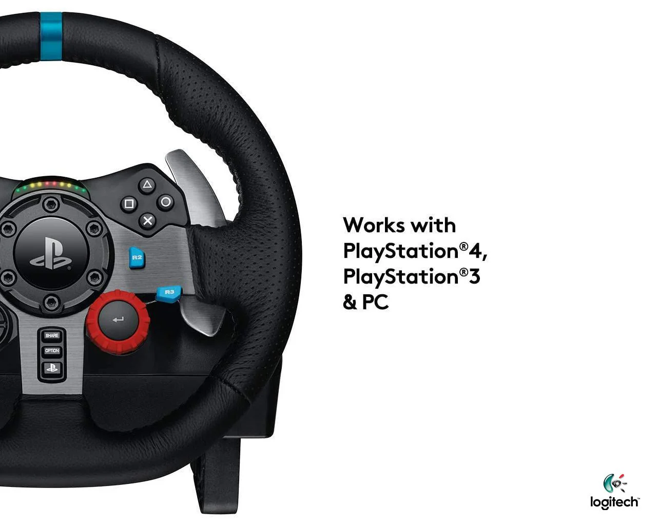 Logitech G29 Gaming Racing Wheel - Image 3