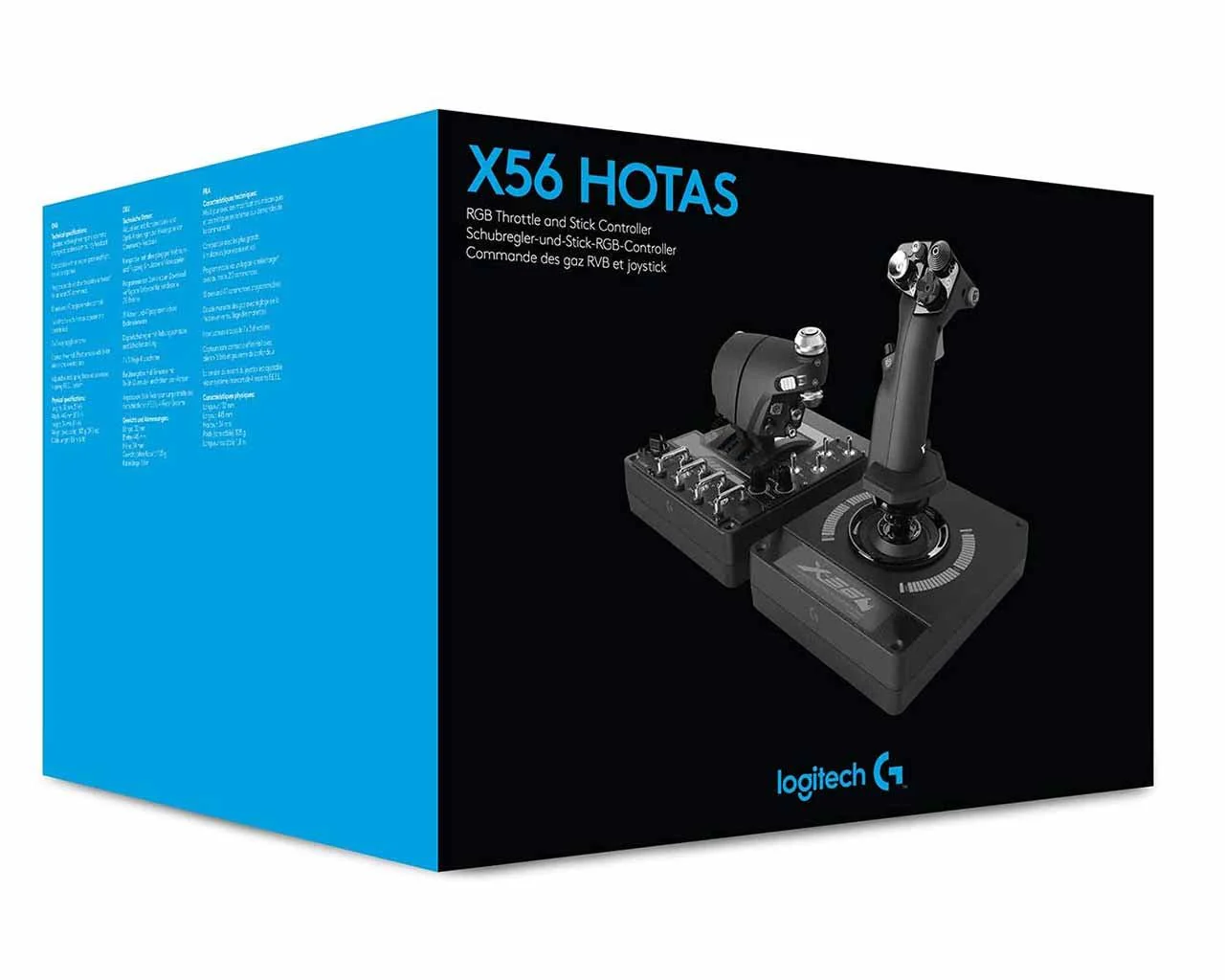 Logitech G X56 RGB Throttle Stick Controller - Image 7