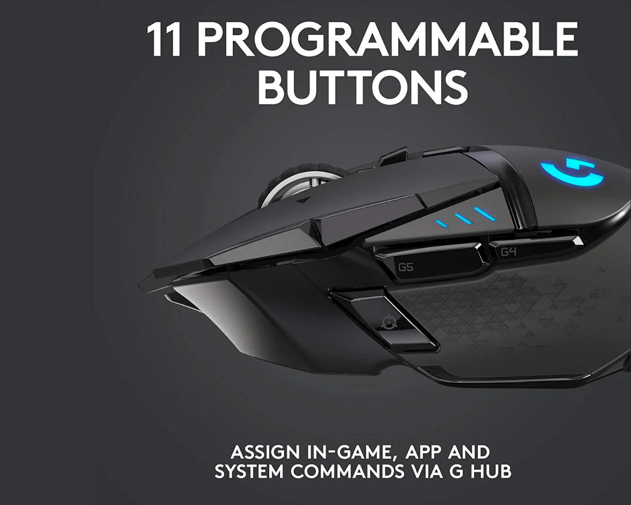 Logitech G502 Wireless Gaming Mouse 910-005568 - Image 4