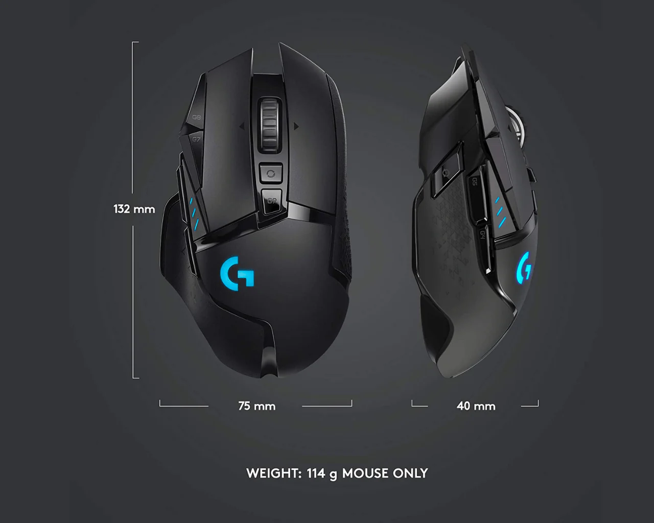 Logitech G502 Wireless Gaming Mouse 910-005568 - Image 6