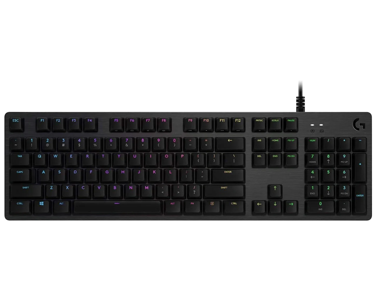 Logitech G512 Carbon RGB Gaming Keyboard GX Brown Tactile - Image 3