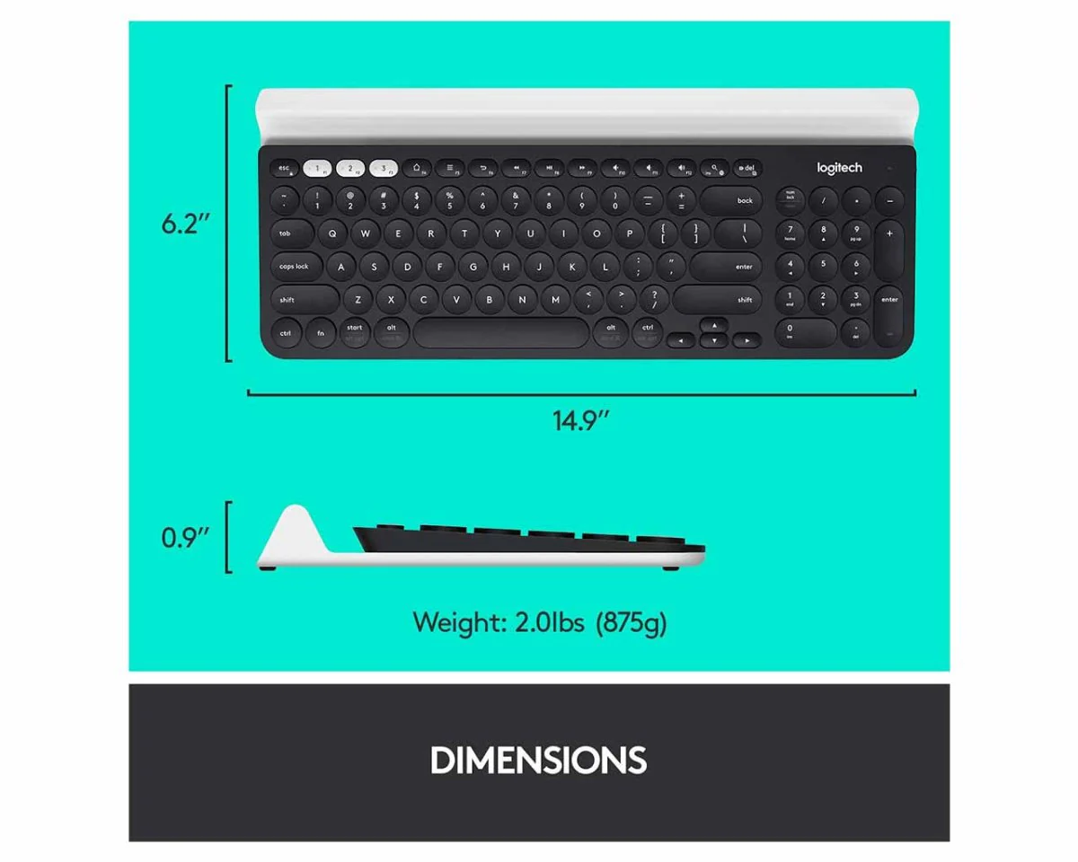 Logitech K780 Multi-Device Wireless Keyboard - Image 6