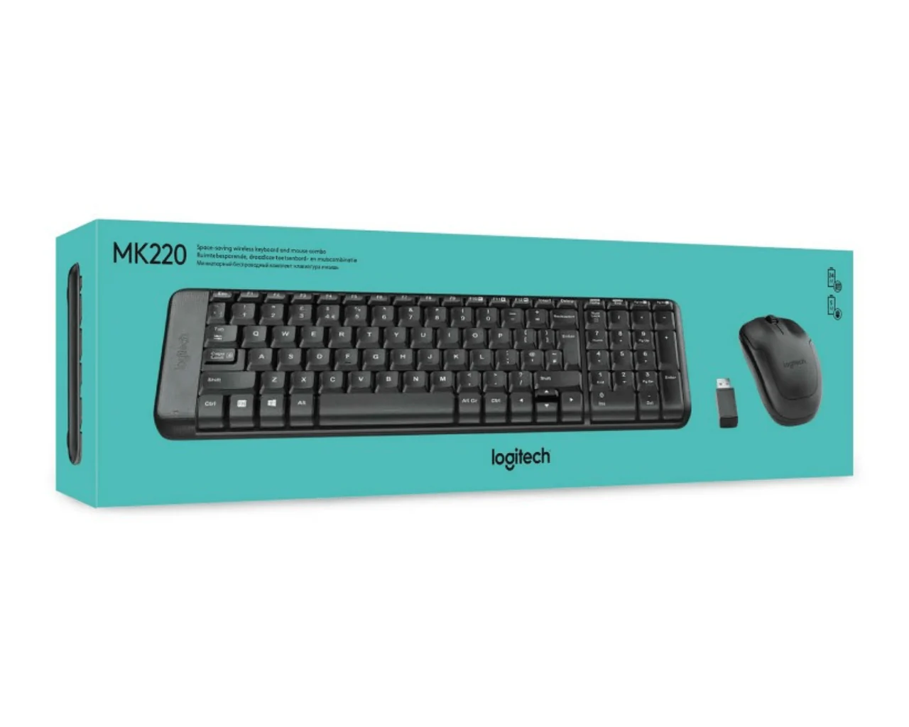 Logitech MK220 Wireless Keyboard and Mouse - Image 3