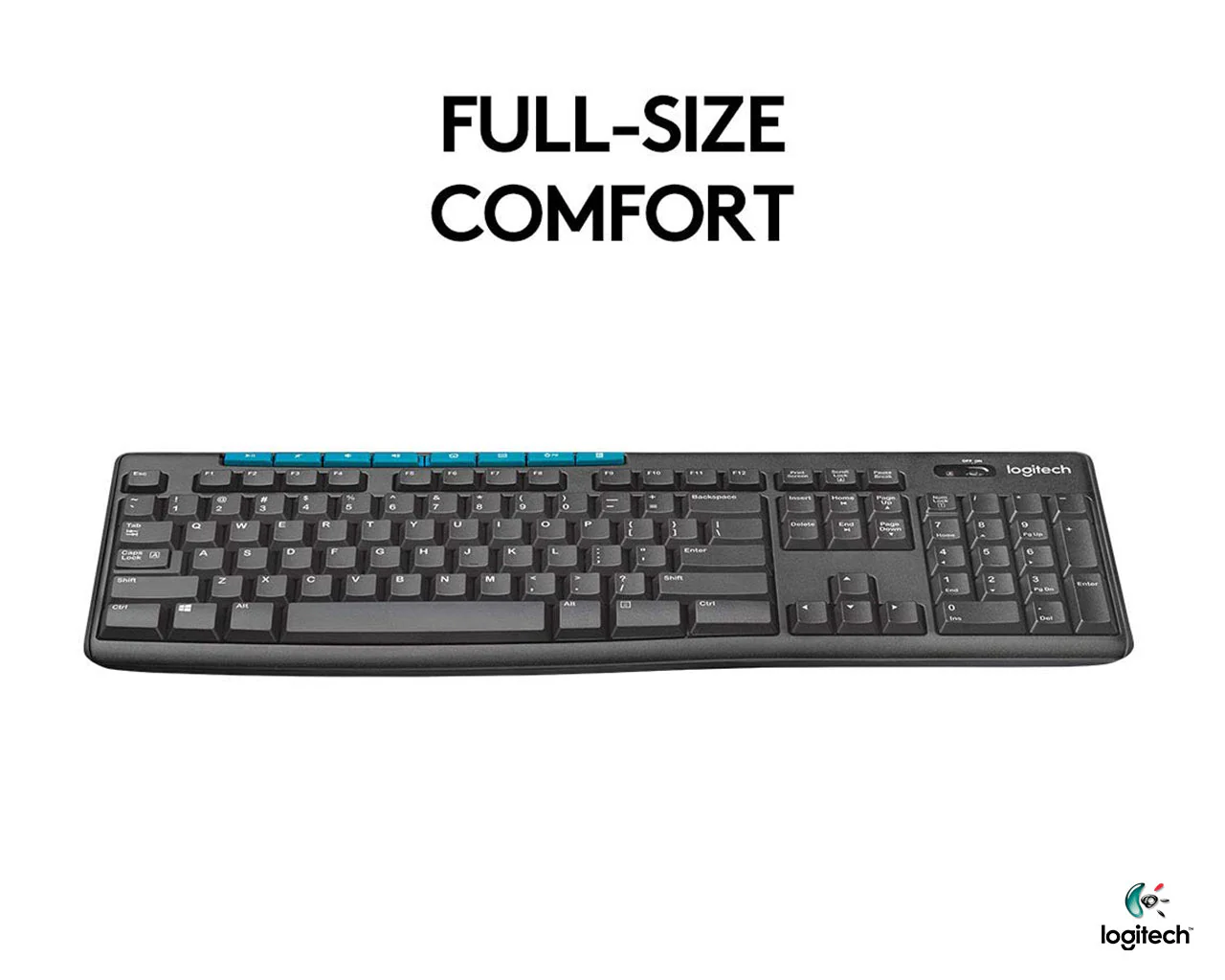 Logitech MK275 Wireless Keyboard and Mouse Combo - Image 3