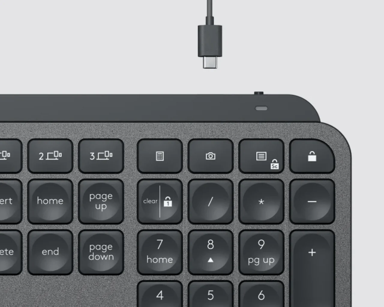 Logitech MX Keys Advanced Wireless Illuminated Keyboard - Image 5