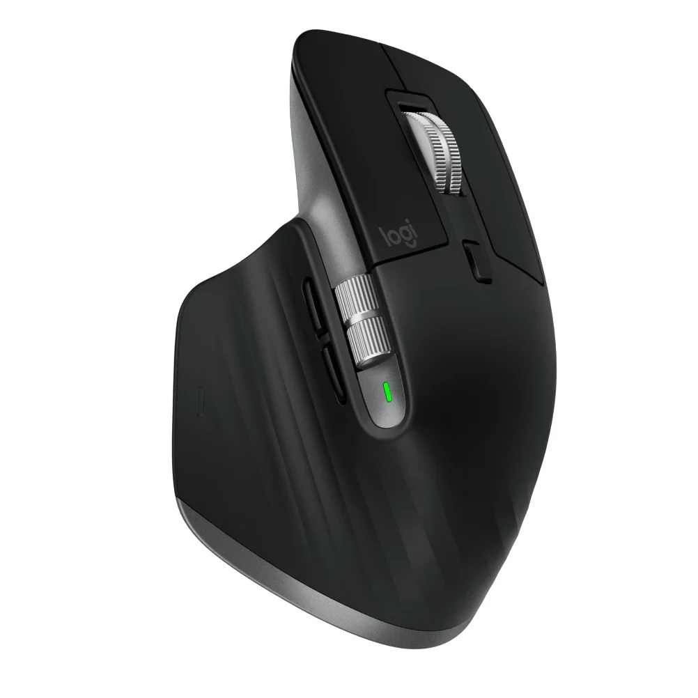 Logitech MX Master 3S for Mac Bluetooth Mouse Black - Image 3